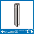 Stainless Steel Double Wall Straight Pipe for Pellet Stoves